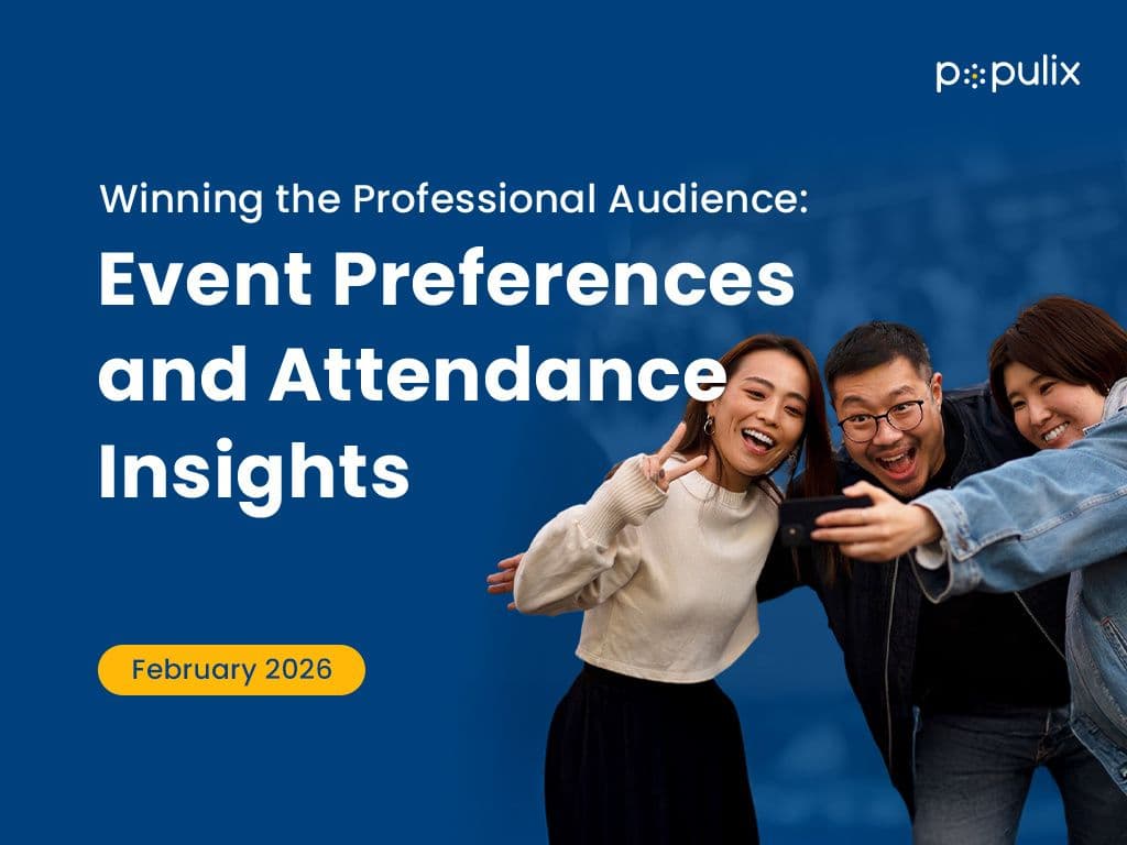 Winning the Professional Audience: Event Preferences and Attendance Insights